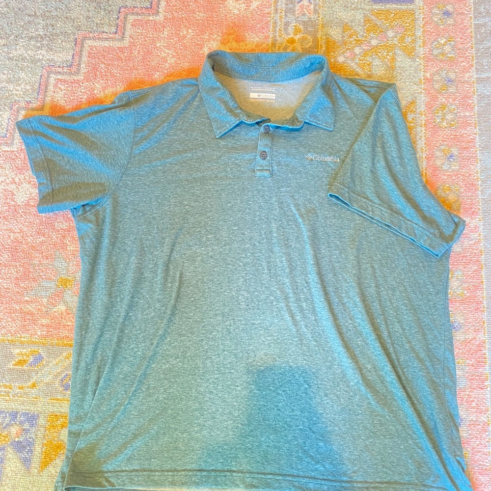 Mens Columbia polo